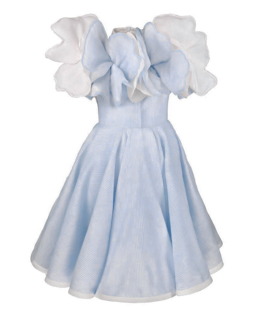 NIKOLIA "OH SHE IS A STAR" Naomi Dress in Blue Celeste