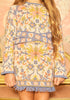 MARLO KIDS Elora Knit Floral Sweater Top