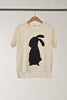 TAGO SS24 T-shirt with Bunny Graphic