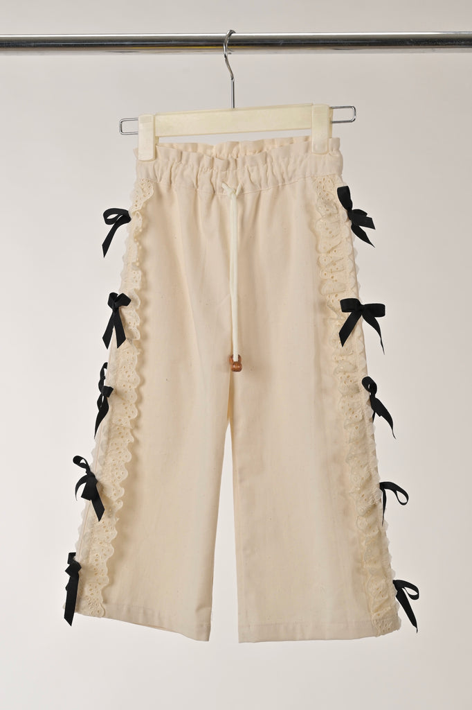 TAGO SS24 Side Ribbons Trouser Pants