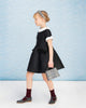 MIMISOL FALL 2026 Embellished Mikado Dress in Black and White