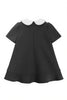 MIMISOL FALL 2026 Baby Ruffled Crepe Dress in Black
