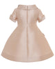 MIMISOL FALL 2026 Embellished Mikado Dress in Salmon Pink