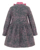 MIMISOL FALL 2026 Polka-Dot Jacquard Dress in Green and Pink