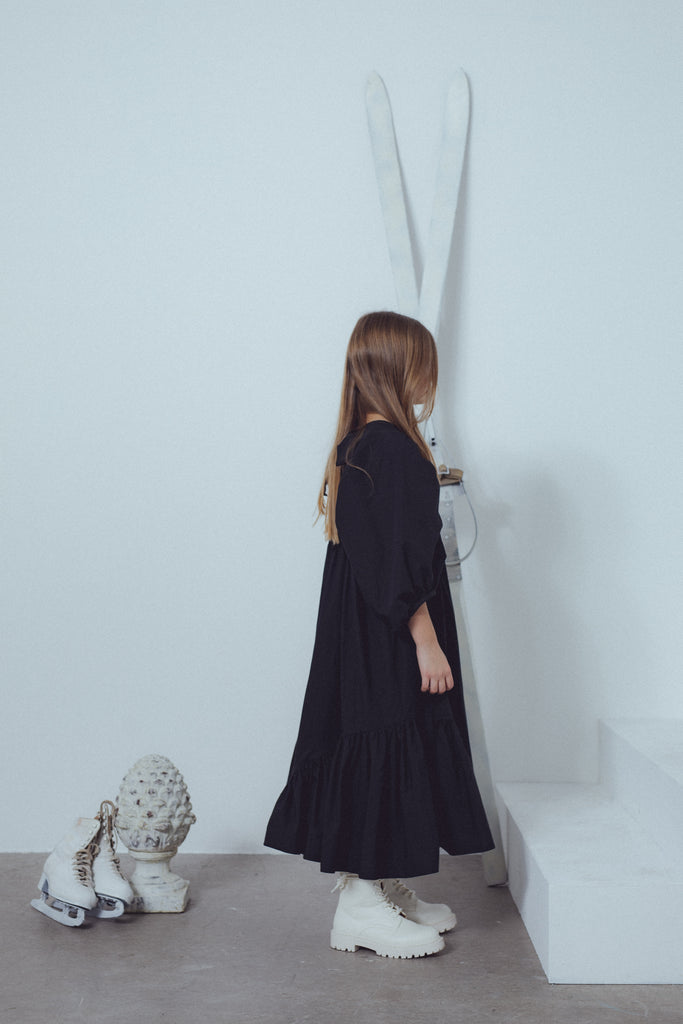 UNLABEL FW23 Inspire Maxi Dress in Black