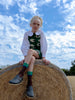 FISH & KIDS FALL 2026 SHEEP PINAFORE DRESS
