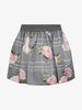 MONNALISA FALL 2026 Check Pink Rose Skirt