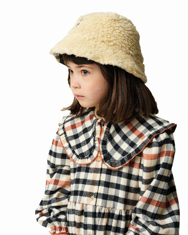 STELLA MCCARTNEY KIDS Knit Unicorn Balaclava Hat with Fringes