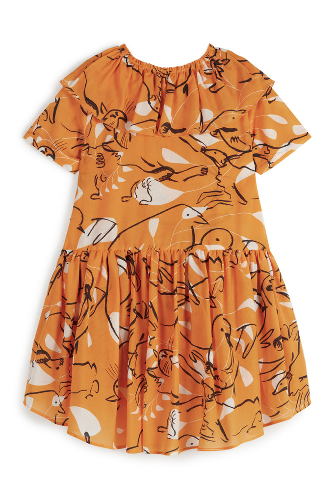 WOLF AND RITA "An Ode To Summer" GRAÇA MOBILES DRESS