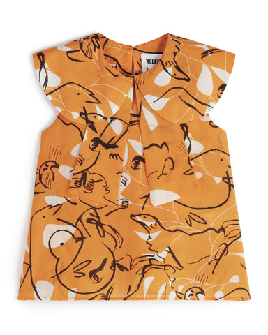 WOLF AND RITA "An Ode To Summer" GISELA COSMOS SHORT SLEEVE T-SHIRT