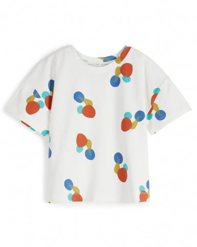 WOLF AND RITA "An Ode To Summer" CARLOTA WHITE BLOUSE