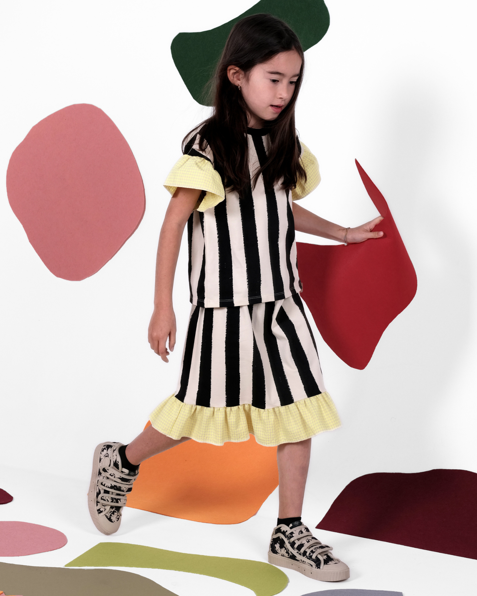 WOLF AND RITA 'A Thousand Rainbows' BELA MAGIK Skirt