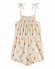 EMILE ET IDA SS25 CREAM TULIP TERRY SHORT JUMPSUIT