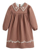 C'ERA UNA VOLTA Sofia Dress in Rust
