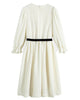 C'ERA UNA VOLTA Chalin Dress in Cream