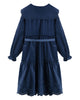 C'ERA UNA VOLTA Manola Dress in Navy