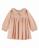 EMILE ET IDA FW25 PINK CHECK DRESS