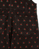 EMILE ET IDA FW25 PRINTED MICRO CORDUROY OVERALLS in FLOWER PRINT