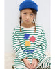 WEEKEND HOUSE KIDS 'THE GOOD NEWS CLUB' Winter garden stripped long sleeve t-shirt top