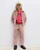 WEEKEND HOUSE KIDS 'THE GOOD NEWS CLUB' Magic toothbrush corduroy carrot pants in pink