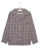 WEEKEND HOUSE KIDS 'THE GOOD NEWS CLUB' Magic toothbrush shirt in grey