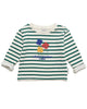 WEEKEND HOUSE KIDS 'THE GOOD NEWS CLUB' Baby Winter garden stripes long sleeve t-shirt top