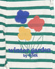 WEEKEND HOUSE KIDS 'THE GOOD NEWS CLUB' Baby Winter garden striped leggings