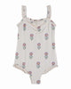 EMILE ET IDA SS26 One-piece Swimsuit with Flowers
