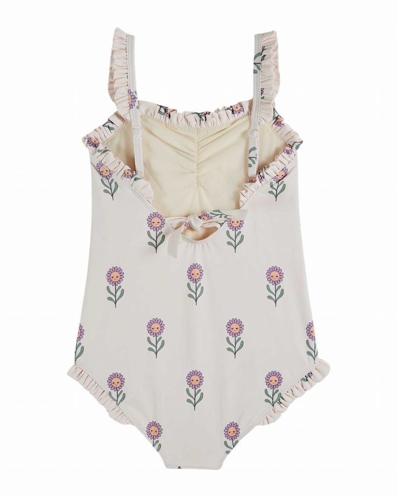 EMILE ET IDA SS26 One-piece Swimsuit with Flowers