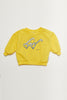 WEEKEND HOUSE KIDS SS26 'The Art of Seeing'  Heart glasses sweatshirt