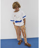 WEEKEND HOUSE KIDS SS26 'The Art of Seeing'  Stripes straight sweatpants