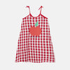 WEEKEND HOUSE KIDS SS26 'The Art of Seeing'  Apple dress