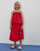 WEEKEND HOUSE KIDS SS26 'The Art of Seeing'  Happy dog long skirt