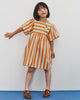 WEEKEND HOUSE KIDS SS26 'The Art of Seeing'  Stripes butterfly dress