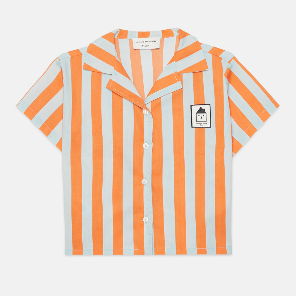 WEEKEND HOUSE KIDS SS26 'The Art of Seeing'  Stripes shirt