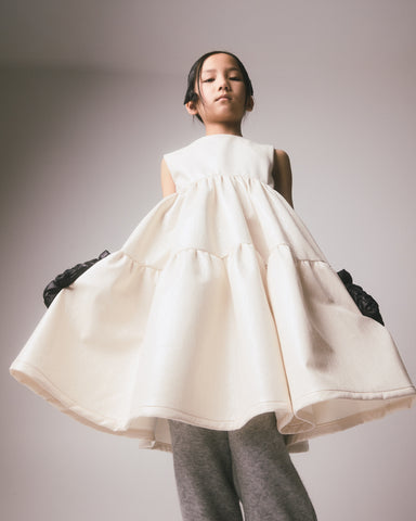 LITTLE CREATIVE FACTORY FW26 "DOLLS" Bjork Blaclava