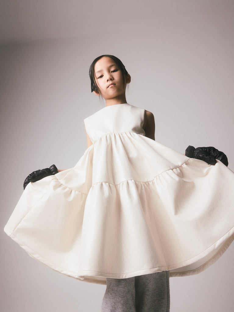 LITTLE CREATIVE FACTORY FW26 Electra Apron Dress