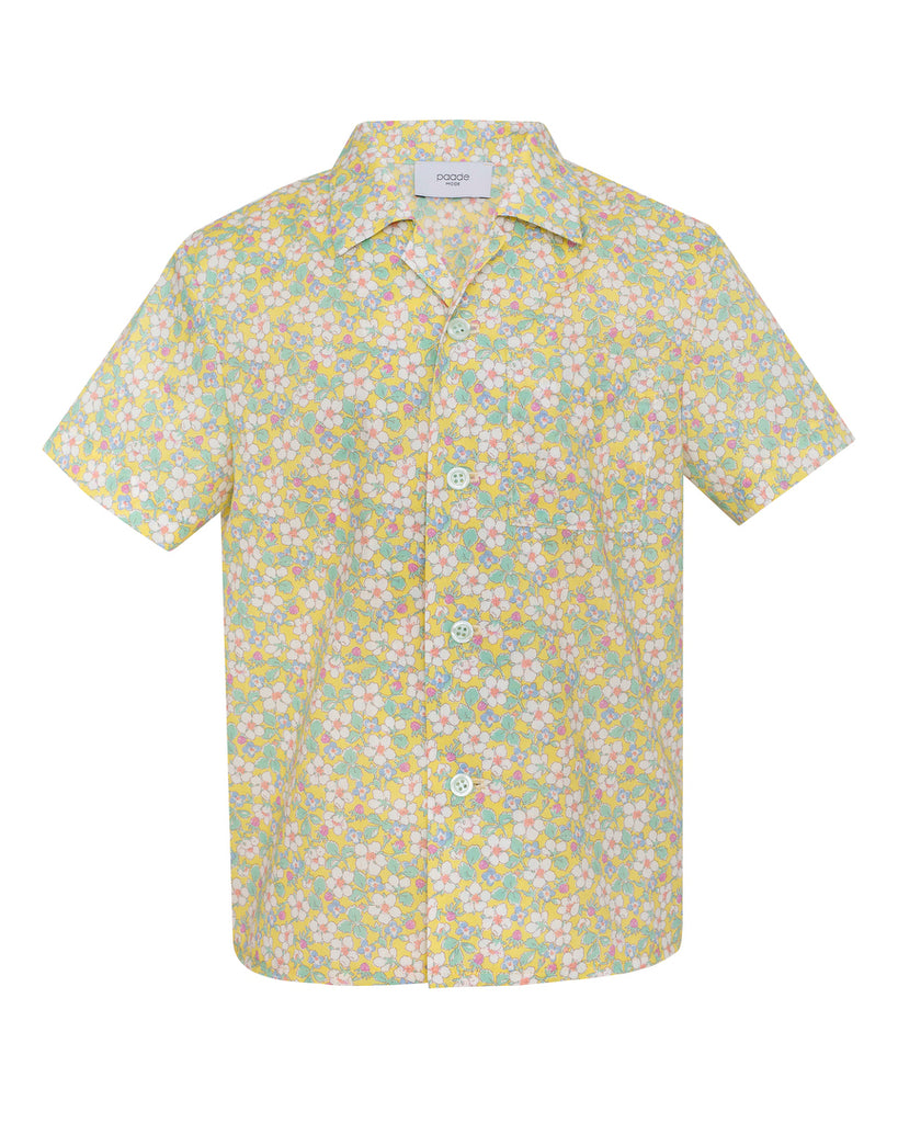 PAADE MODE "RETURN TO NATURE" Cotton Shirt Strawberry in Yellow