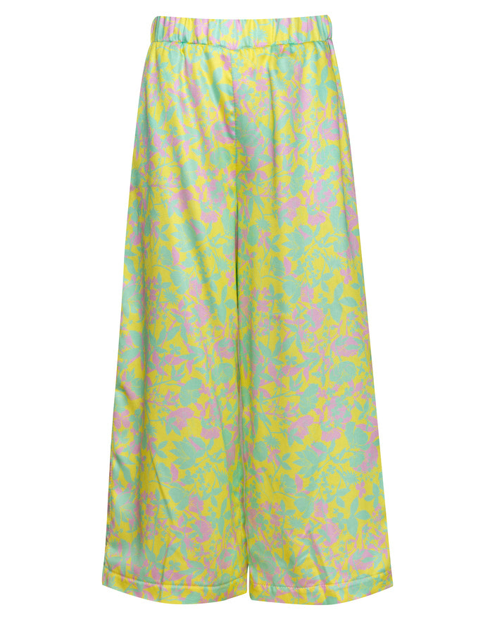 PAADE MODE "RETURN TO NATURE" Viscose Palazzo Pants in Anemone