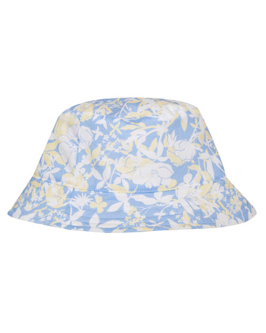PAADE MODE "RETURN TO NATURE" Linen Bucket Hat in Orange Check