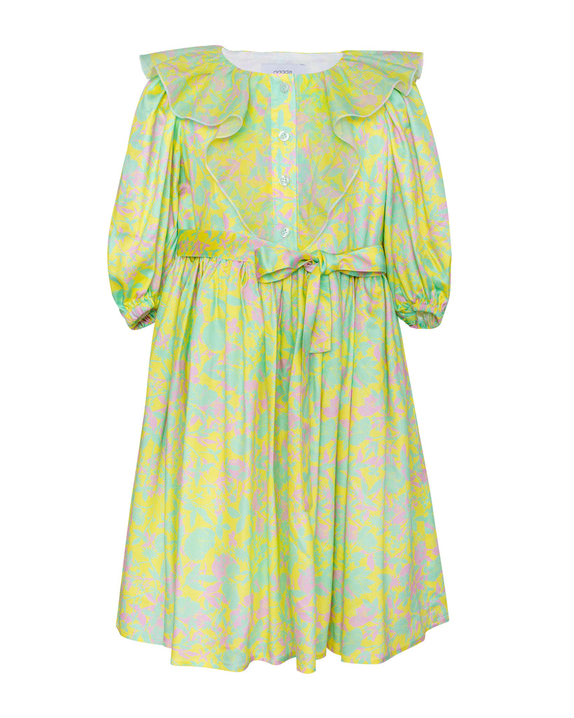 PAADE MODE "RETURN TO NATURE" Viscose  Maxi Dress Anemone  in Yellow