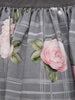 MONNALISA FALL 2026 Check Pink Rose Skirt