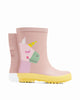 STELLA MCCARTNEY KIDS Girl Unicorn Rain Boots with Fringes