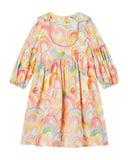 STELLA MCCARTNEY KIDS All Over Rainbow Tencel Dress