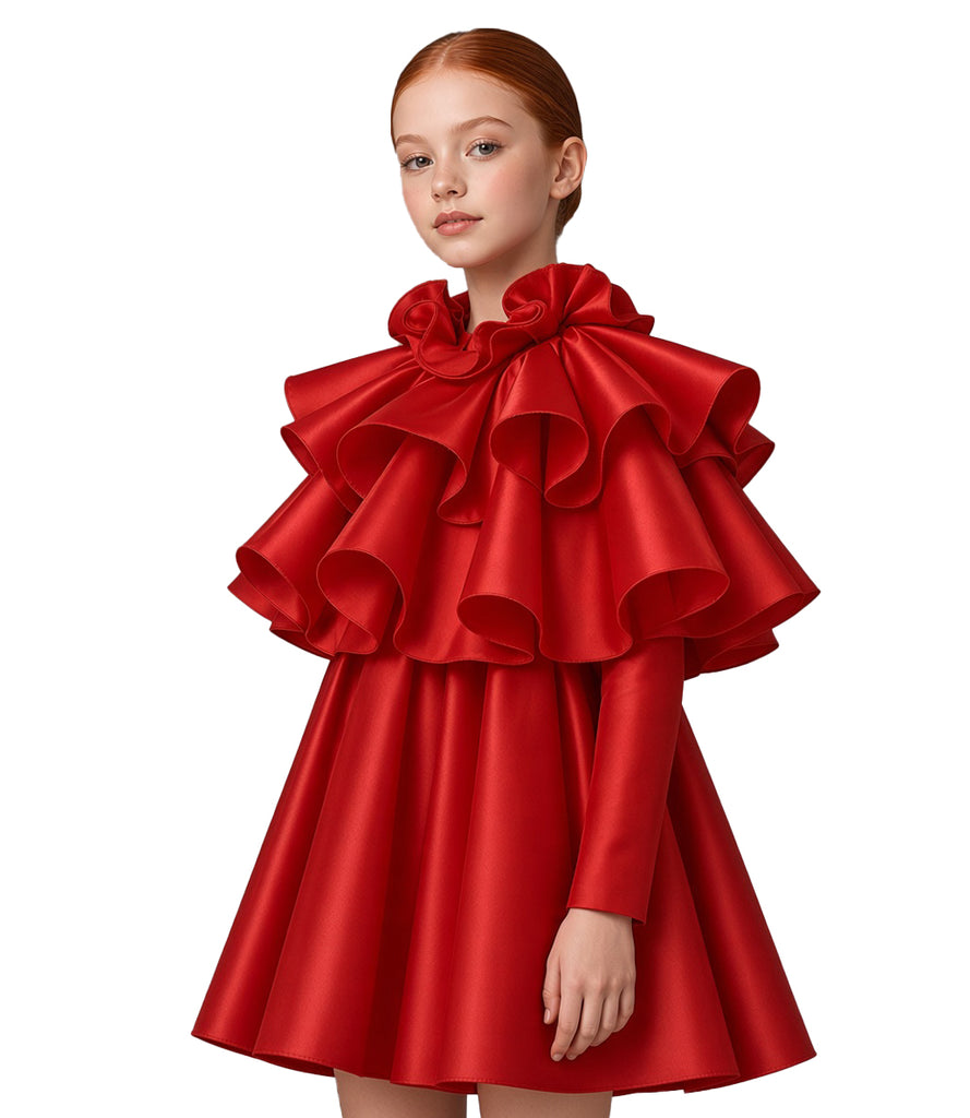 NIKOLIA "INSIDE OUT" AMBITION  Dress in Red
