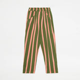 WEEKEND HOUSE KIDS Green and Pink Striped Pants