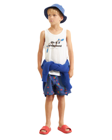 WEEKEND HOUSE KIDS Parches Bermuda Shorts