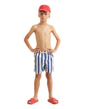 WEEKEND HOUSE KIDS Stripes Swim Bermuda Shorts