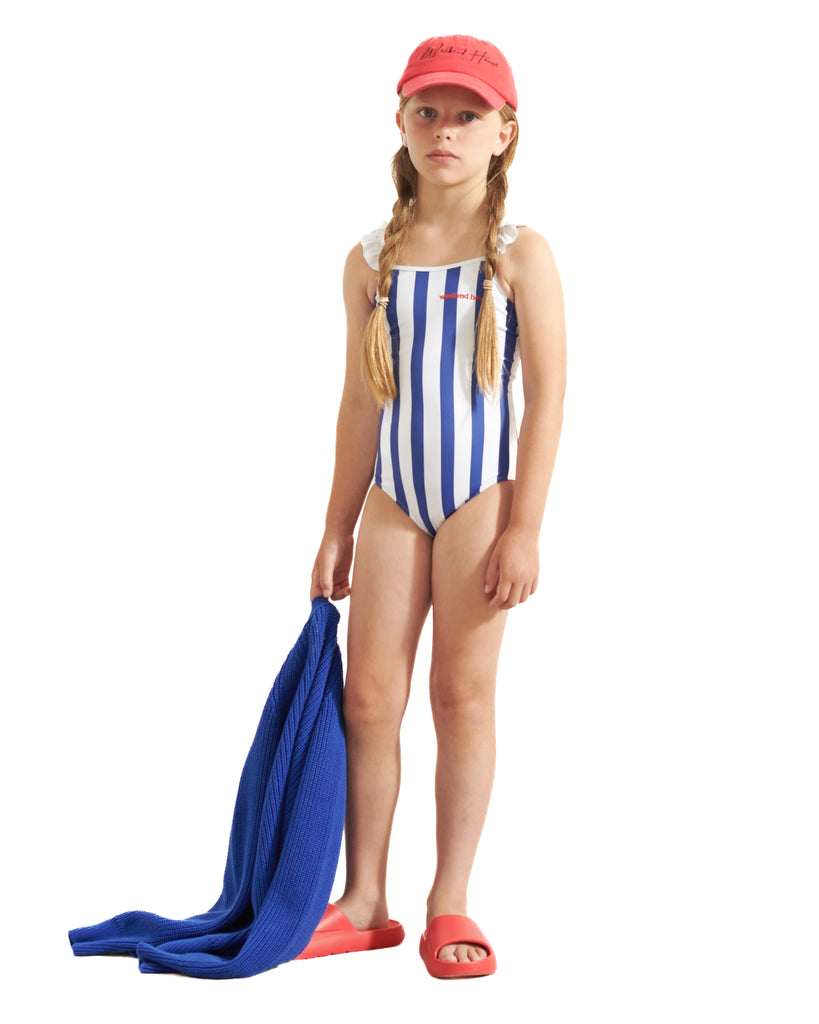 WEEKEND HOUSE KIDS Striped One-Piece Swimsuit