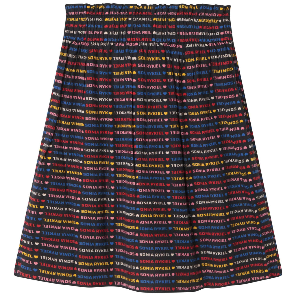 SONIA RYKIEL Logo Pleated Skirt